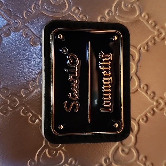 Sanrio Hello Kitty 50th Anniversary Metallic Gold Mini Backpack - Picture 2 of 2